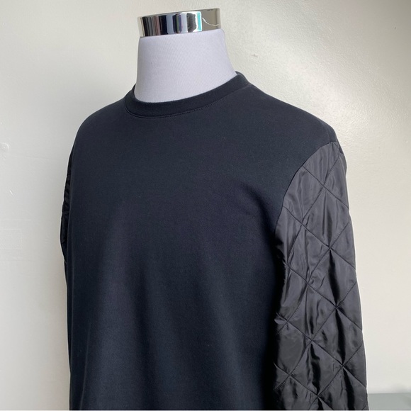 French Connection Quilted Sleeve Sweatshirt - Picture 8 of 13